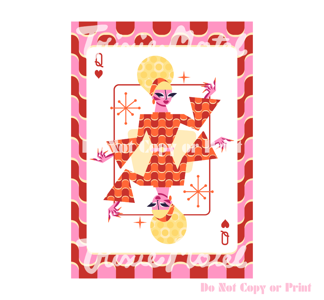 Queen of Hearts Exclusive Print