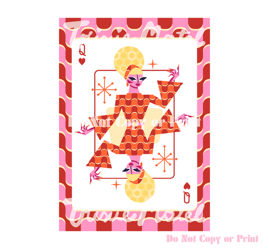 Queen of Hearts Exclusive Print