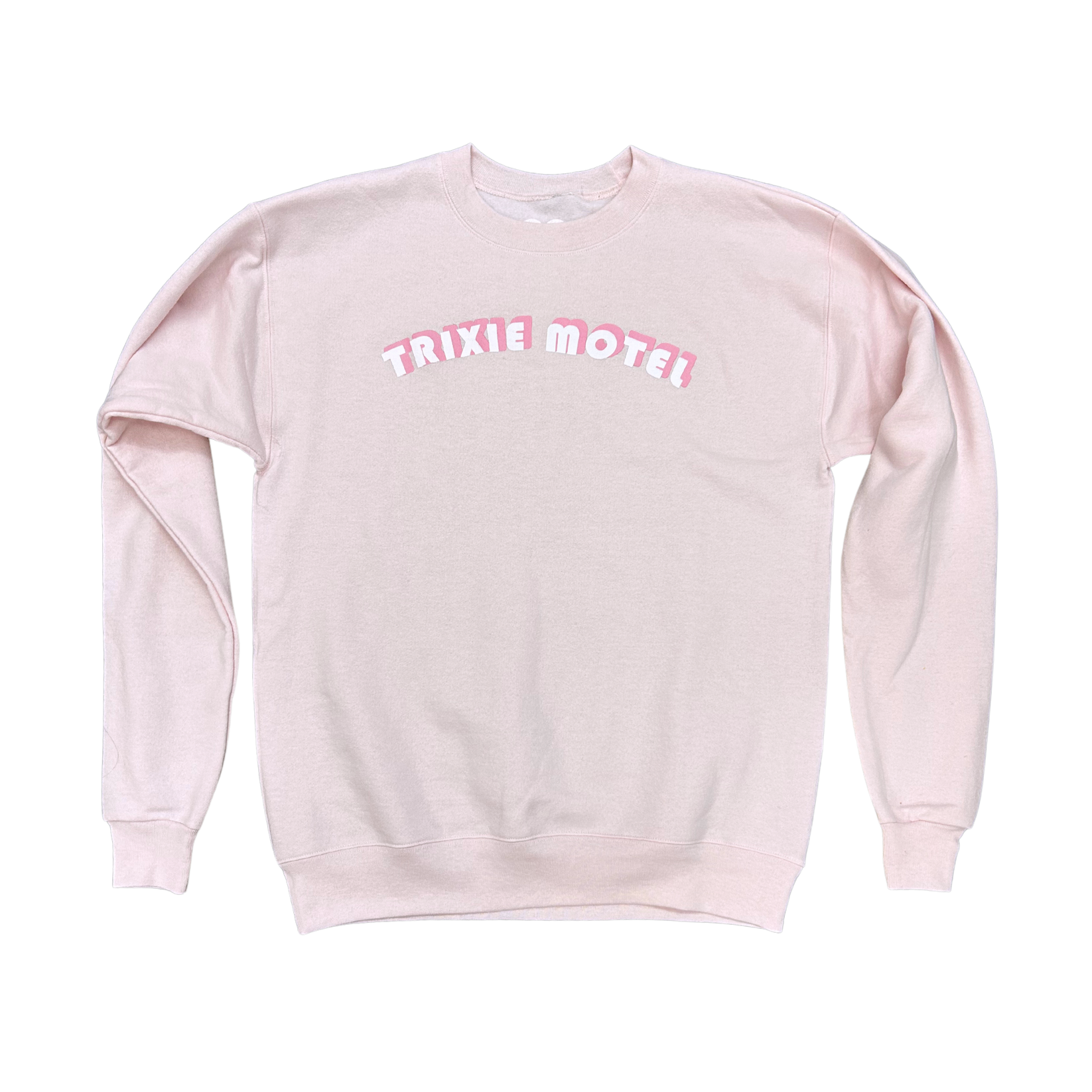 Vintage Pink Sweatshirt Trixie Motel Gift Shop